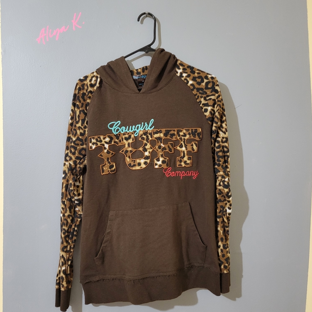 Cowgirl tuff hoodie